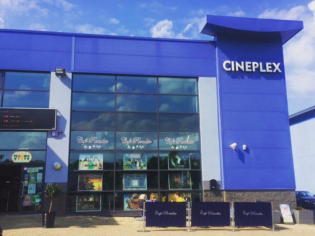 Exterior view of Carrick Cineplex