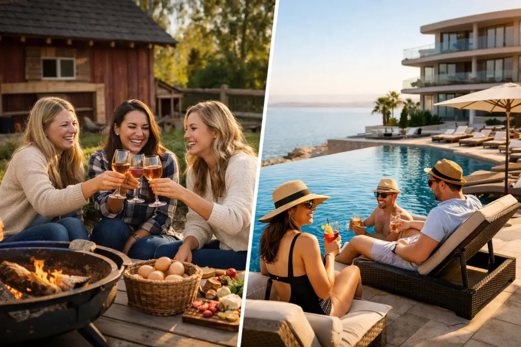 Hen House or Hotel Weekend: Which Suits Your Group?